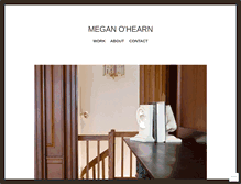 Tablet Screenshot of meganohearn.com